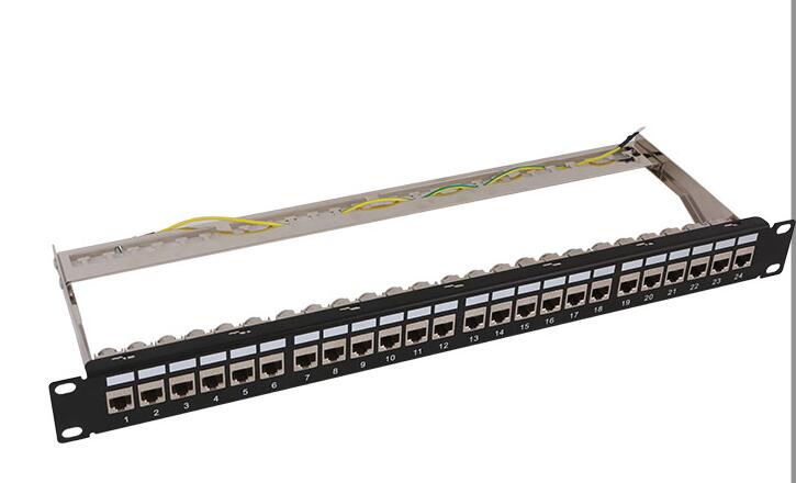 STP Cat6a Patch Panel