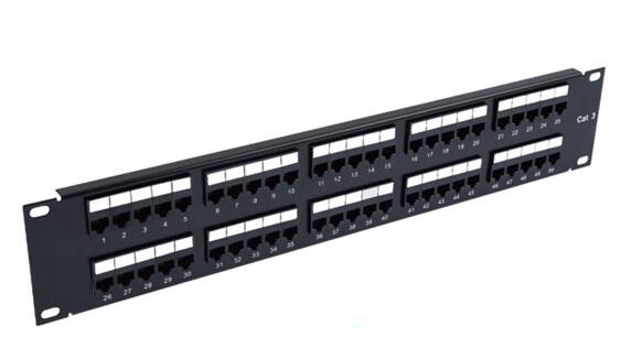 50Ports Telephone Patch Panel 