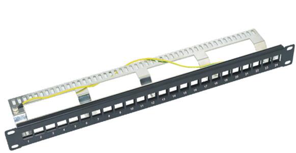 STP Cat6a Blank Patch Panel