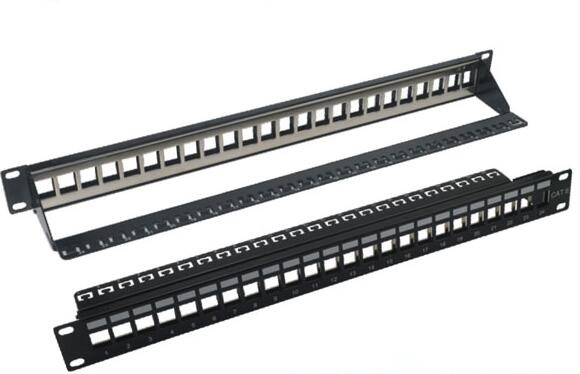 STP Cat6a Blank Patch Panel