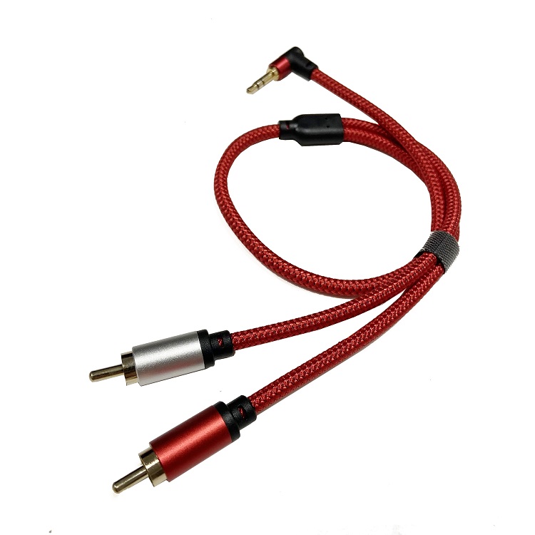 Three poles angled  to 2RCA 