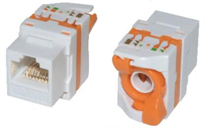 LT-KJ6A-06 UTP Cat6a Keystone Jack, Toolless