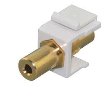 LT-KJ-AP02-3.5 Keystone Jack-3.5mm stereo F-F